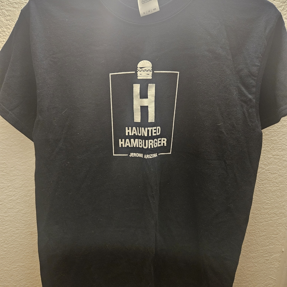 Black Haunted Hamburger T-Shirt